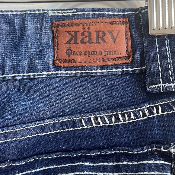 KARV Cargo Capri Denim Pant 25 - Picture 6 of 9